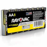 ALAA8J - Ultra Pro Alkaline Shrink-Wrapped AA 8-Pack - N/A