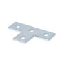 B133ZN - BLTF 5-3/8X3-1/2 4H ZN PLT Tee PLT - Eaton