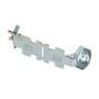 B2610ZN - 1""""-Twist Ear Pipe Clamp, 1"""" Rigid, ZN PLTD - Eaton