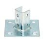 B280ZN - BLTF 6X6, 3-1/2 Angle SPRT ZN PLT Post Base - Eaton