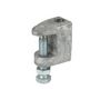 B303338 - PHGR 2X2-1/4" 3/8"-16 PLN RVS Wide Jaw WDG C Clamp - Cooper B-Line/Cable Tray