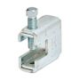 B306ZN - BLTD 3/8-16 THRD, 1/2" SSCRW Zinc Plate Beam Clamp - Eaton