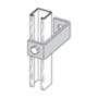 B35812SS4 - BLTF 12" SS4 2H Clevis U Clamp - Eaton