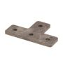 BFV133 - BLTD 5-3/8X3-1/2" 4H FG FLT Tee PLT - Eaton