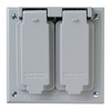CA268G - 2G Wallplate Decor/Duplex Cover - Legrand-Pass & Seymour