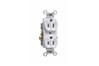 CR15W - Duplex Recp 15A 125V Side Wire WH - Legrand-Pass & Seymour
