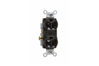 CR20BK - Duplex Recp 20A 125V Side Wire BN - Legrand-Pass & Seymour