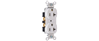 CRB5362W - 20A 125V Construct Duplex Recp WH - Legrand-Pass & Seymour