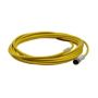 CSAS4F4CY2205 - Microcordset, Ac, STR, 4PIN, 4WIRE, RD/BK, RD/WHT, RD, GN,  - Eaton