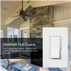DVFSQFLA - Diva 1.5A Fan 3WAY 3SP Light Almond - Lutron
