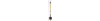 FG0LR - #2 Round Point Shovel W/43" Fiberglass Handle-16G - Peco Fasteners, Inc.