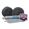 FST250KIT - 8.5OZ Foam Duct Sealant Kit 6PK - American Polywater