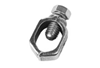 G5 - GRND Rod CLMP 1/2" - 5/8" Cu Galv. & SS - Galvan