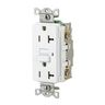 GFR20W - 20A 125VAC Comm GFR White - Wiring Device-Kellems