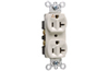 IG5362W - Duplex Recp 20A Commer Isol GRD WH - Legrand-Pass & Seymour