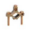 JD - 1/2-1" Direct Burial Bronze Ground Clamp - Blackburn Grounding