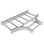 KR4A0924HT24 - CBTC 4X24" 24R Al Kwikrail HZ Tee - Eaton
