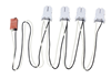 KTS0CKET8US4W - 4LT Short Non-Shunted Socket Kit - Keystone