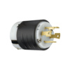 L1430P - Turnlok Plug 4W 30A 125/250V B&W - Legrand-Pass & Seymour