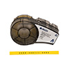 M21125C342YL - Heatshrink Wire and Cable Labels 0.125" X 7' BK/Yl - Brady®