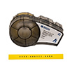M21187C342YL - Heatshrink Wire and Cable Labels 0.187" X 7' BK/Yl - Brady®