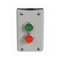 M22C2M2V - Control Station FLSH GRN 1NO - Extd Red 1NC - Eaton
