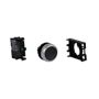 M22DSK10 - Non-Ill Mom PB Sil-BZL FLSH BLK 1no - Eaton