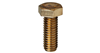 MBBZ122 - 1/2''-13 X 2'' Silicon Bronze Hex Head Tap Bolt - LH Dottie