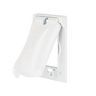 MX1050W - HBL 1G WP Gfci White Verticle Cover - Hubbell--Raco