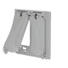 MX2050S - HBL 2G WP 2 Duplex Receptacles Gray Cover - Hubbell--Raco