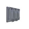 MX3050S - HBL 3 Gang WP Cover - Bell