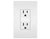 NTL885TRWCC6 - Radiant Nlite/2 15A TR Outlets+Louv WH - Legrand-Pass & Seymour