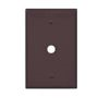 PJ11B - Wallplate 1G Tel/Coax. 406" Hole Poly Mid BX BR - Eaton