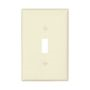 PJ1LA - Wallplate 1G Toggle Poly Mid La - Eaton