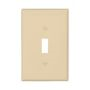 PJ1V - Wallplate 1G Toggle Poly Mid Iv - Eaton