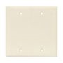 PJ23LA - Wallplate 2G Blank Box Mount Poly Mid La - Eaton