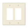 PJ262LA - Wallplate 2G Decorator Poly Mid La - Eaton