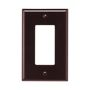 PJ26B - Wallplate 1G Decorator Poly Mid BR - Eaton