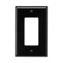 PJ26BK - Wallplate 1G Decorator Poly Mid BK - Eaton