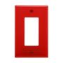 PJ26RD - Wallplate 1G Decorator Poly Mid RD - Eaton