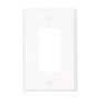 PJ26W - Wallplate 1G Decorator Poly Mid WH - Eaton