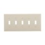 PJ5LA - Wallplate 5G Toggle Poly Mid La - Eaton
