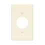 PJ7LA - Wallplate 1G SGL Rec W/1.4" Hole Poly Mid La - Eaton