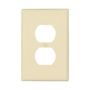 PJ8A - Wallplate 1G Duplex Poly Mid Al - Eaton