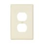 PJ8LA - Wallplate 1G Duplex Poly Mid La - Eaton