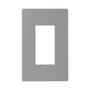 PJS26GY - Wallplate 1G Deco Screwless Poly Mid Gy - Eaton