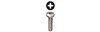PMS63238 - #6-32 X 3/8'' SS Phillips Pan Head Machine Screw - Dottie L H Company
