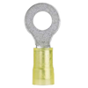 PN1038RD - 12-10AWG 3/8"STD Ylw Nyl Insltd Ring TRML - Panduit®