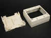 PSB2FW - NM Power Box 2G Fog WH - Wiremold