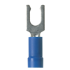 PV1410LFM - 14-18AWG #10STD Blue Insltd LCK Fork TRML - Panduit®